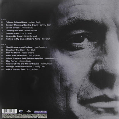 Johnny Cash - A Concert: Behind Prison Walls (Black & White Marble Colored Vinyl) |-