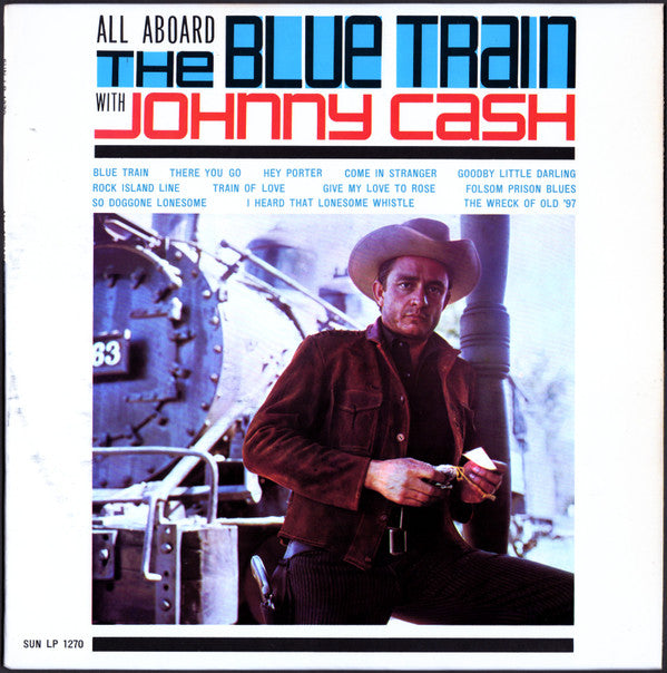 Johnny Cash - All Aboard The Blue Train | Very Good Plus (VG+) Very Good (VG)-