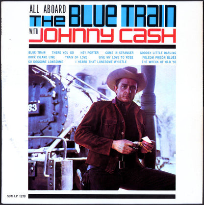 Johnny Cash - All Aboard The Blue Train | Very Good Plus (VG+) Very Good (VG)-