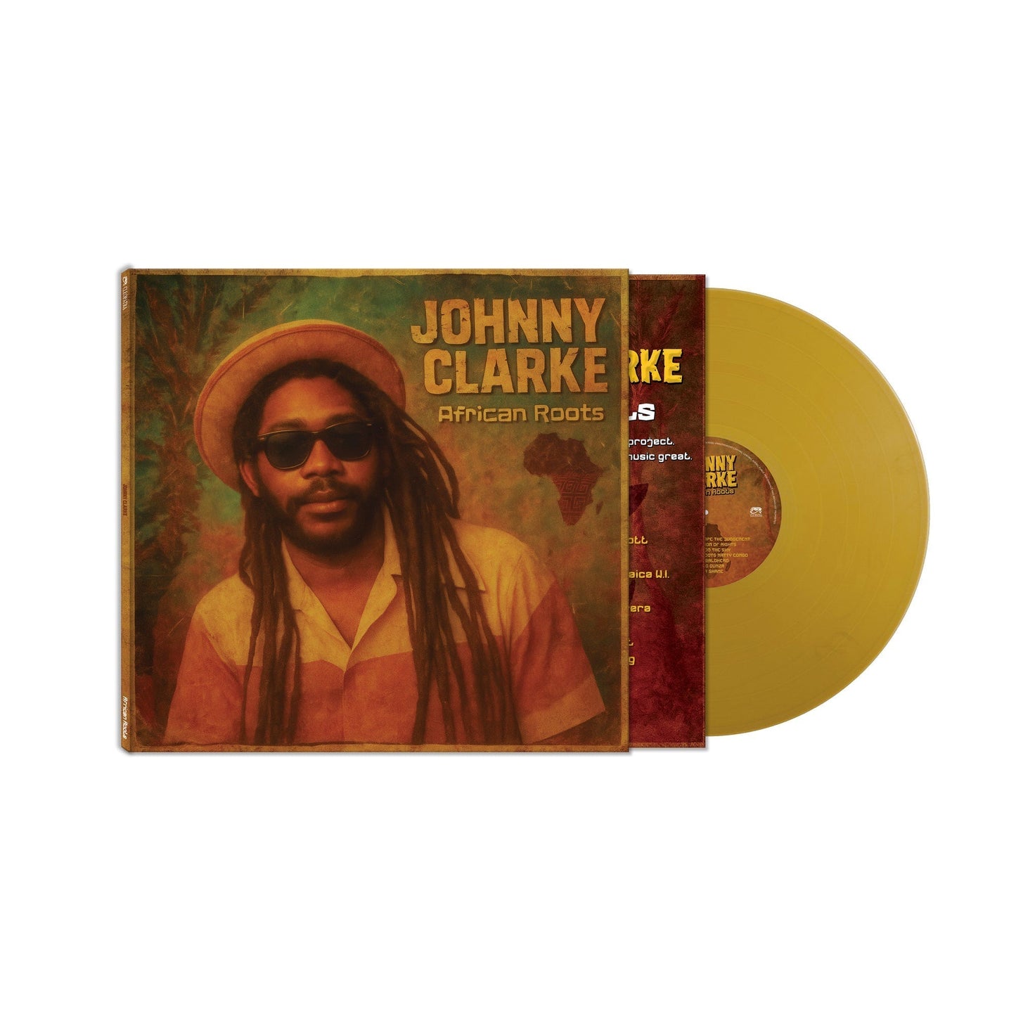 JOHNNY CLARKE - African Roots [Limited Edition Gold Vinyl] |-