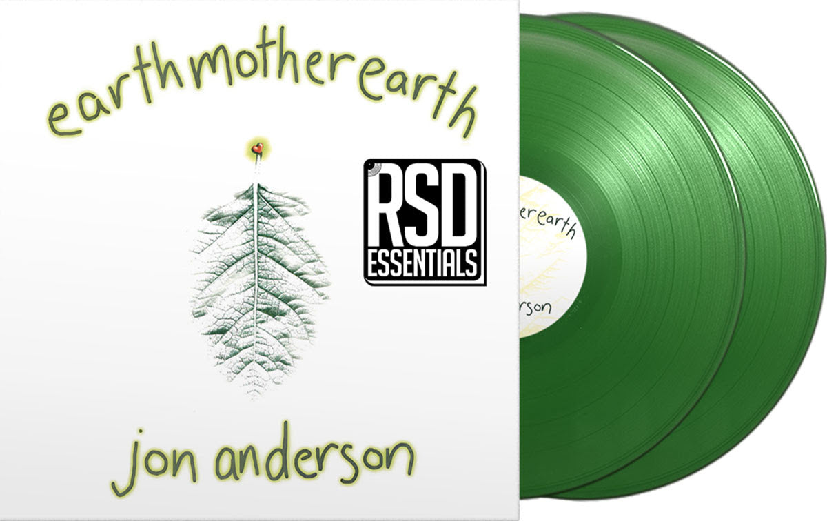 Jon Anderson - (PRE-ORDER 3/27/26) Earth Mother Earth (Green Vinyl) [2LP] |-