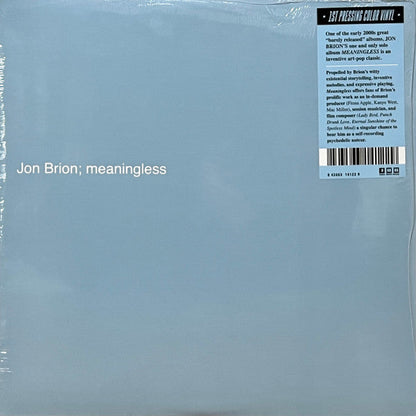 Jon Brion - Meaningless | Mint (M) Mint (M)-