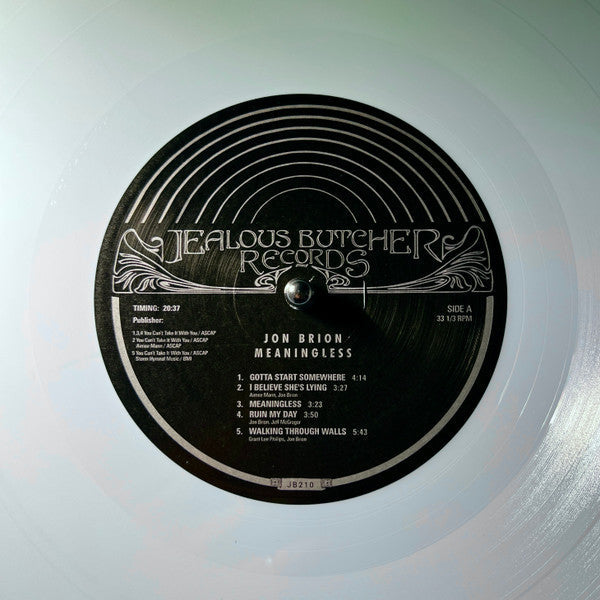 Jon Brion - Meaningless | Mint (M) Mint (M)-