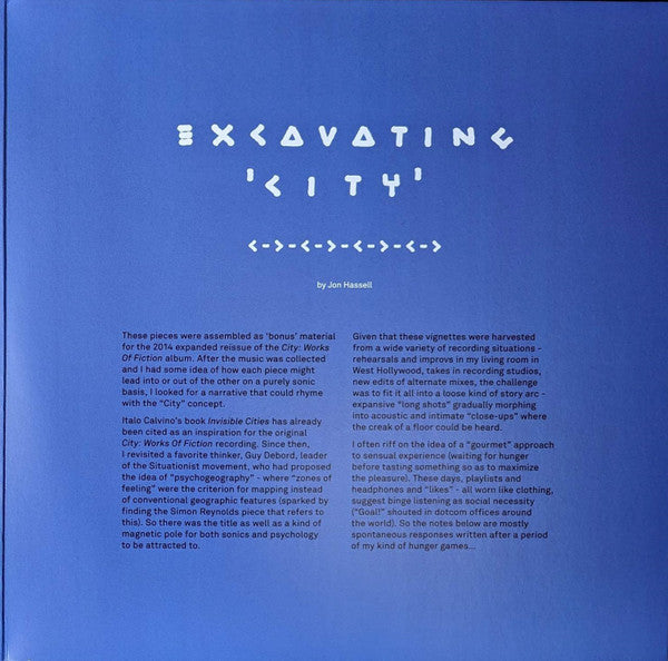 Jon Hassell - Psychogeography | Mint (M) Mint (M)-