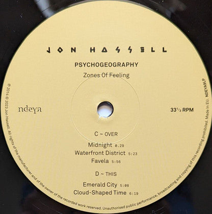 Jon Hassell - Psychogeography | Mint (M) Mint (M)-