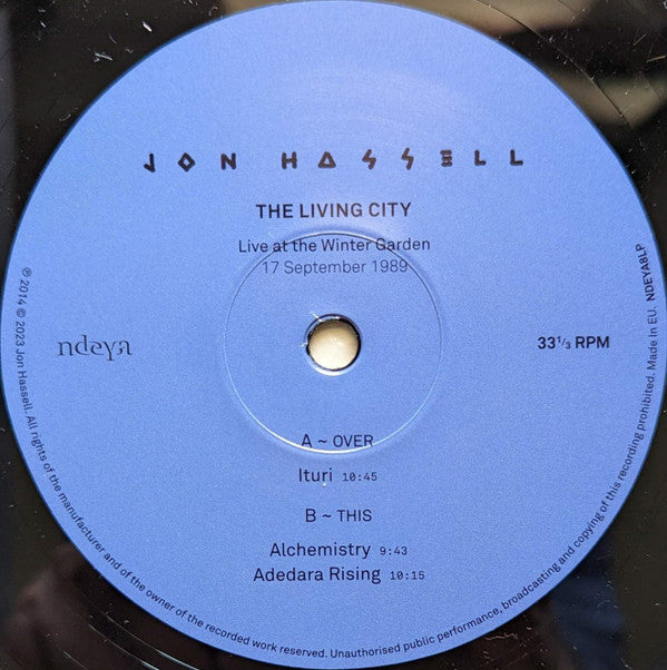 Jon Hassell - The Living City | Mint (M) Mint (M)-