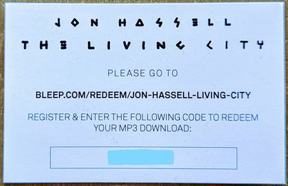 Jon Hassell - The Living City | Mint (M) Mint (M)-