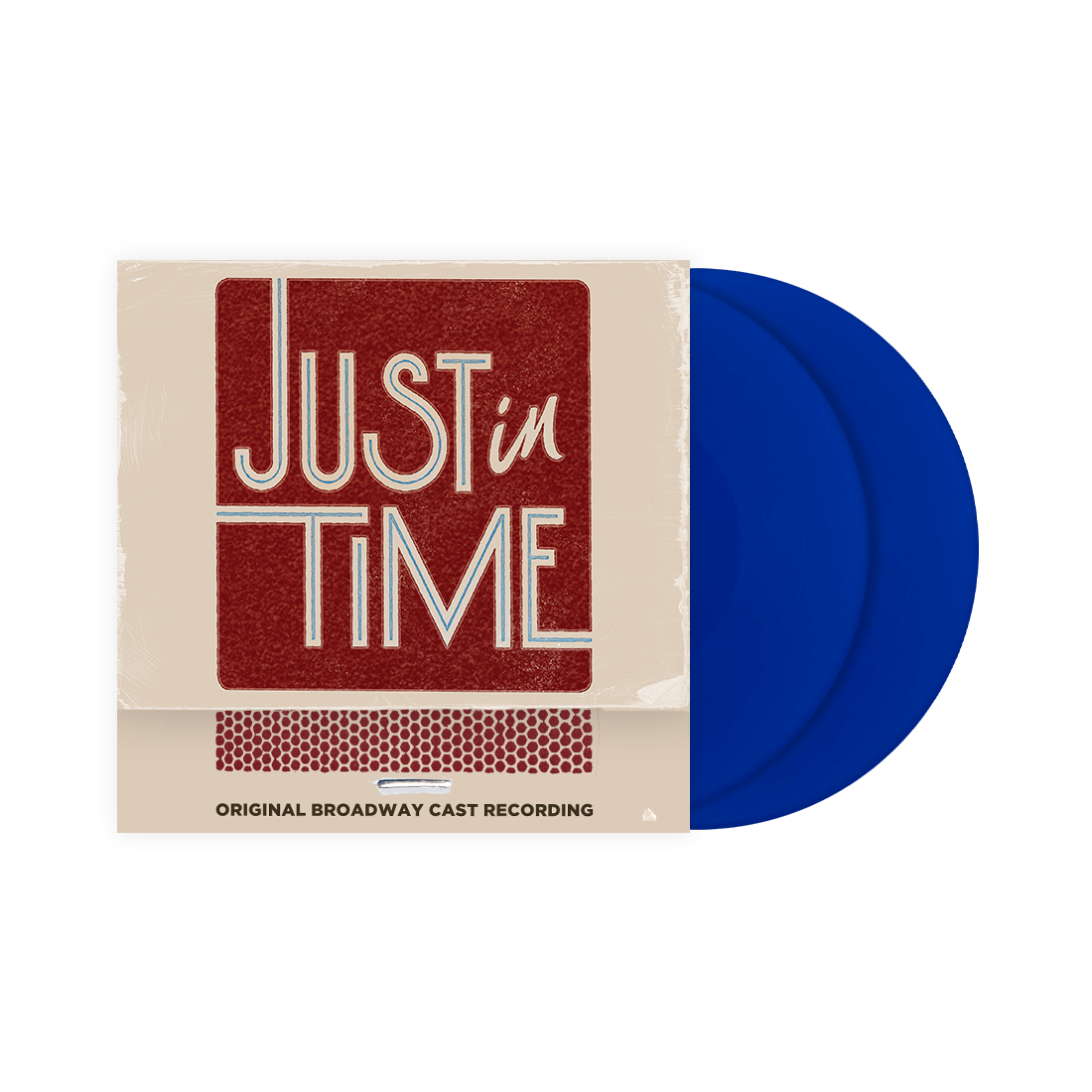 Jonathan Groff - Original Broadway Cast Of Just In - Just In Time (Blue VINYL 2xLP Atlantic 075678593437) | NEW-