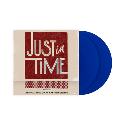 Jonathan Groff - Original Broadway Cast Of Just In - Just In Time (Blue VINYL 2xLP Atlantic 075678593437) | NEW-