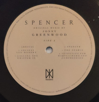 Jonny Greenwood - Spencer (Original Motion Picture Soundtrack) | Mint (M) Mint (M)-