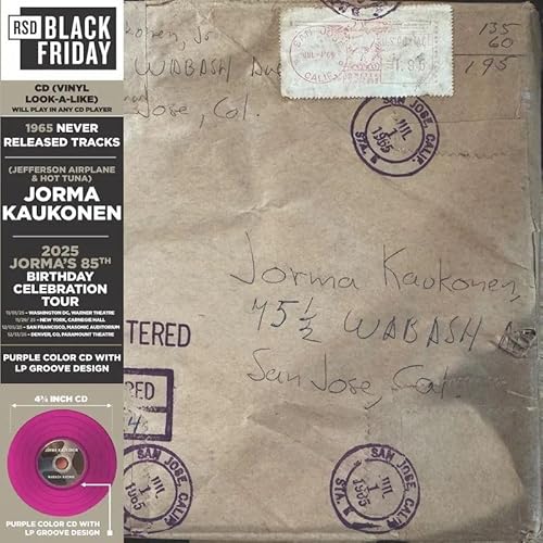 Jorma Kaukonen - Wabash Avenue (CD RSD) |-