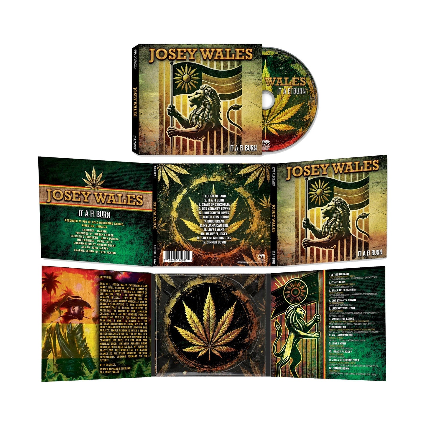It A Fi Burn [CD] |-
