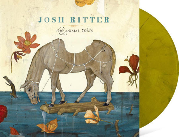 Josh Ritter - The Animal Years (Limited) (Indie Exclusive) [Yellow W/ Black Swirl Vinyl] | Mint (M) Mint (M)-