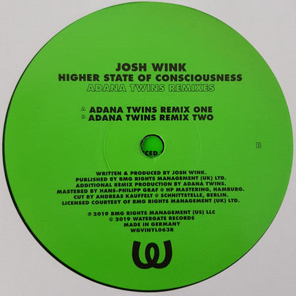 Higher State Of Conciousness (Adana Twins Remixes) | Mint (M) Mint (M)--