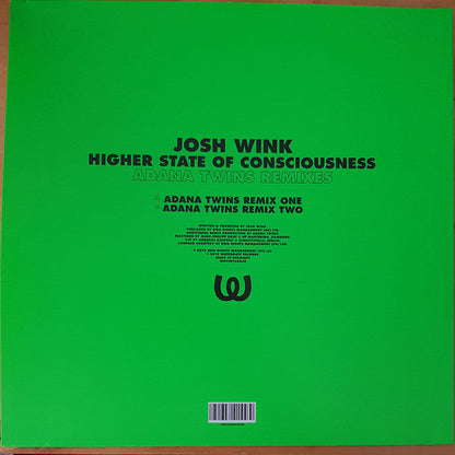 Higher State Of Conciousness (Adana Twins Remixes) | Mint (M) Mint (M)--