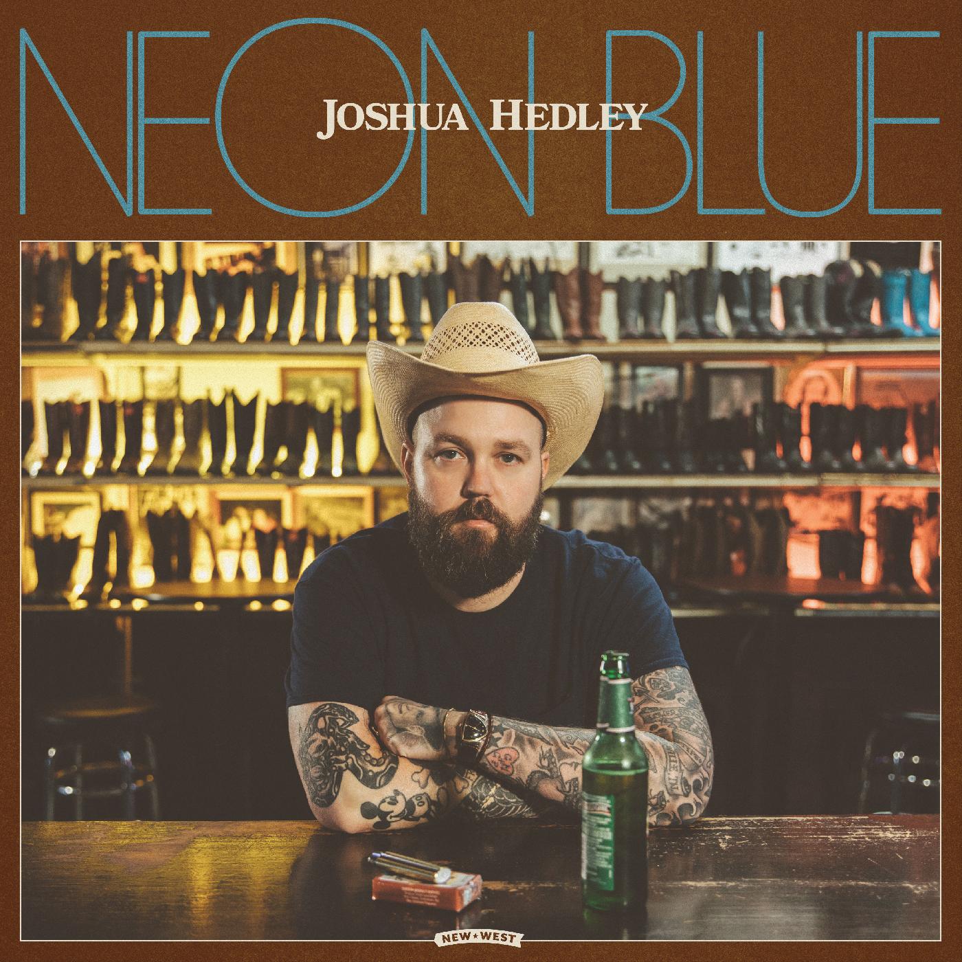 Joshua Hedley - Neon Blue (Indie Exclusive Coke Bottle Clear Vinyl) |-
