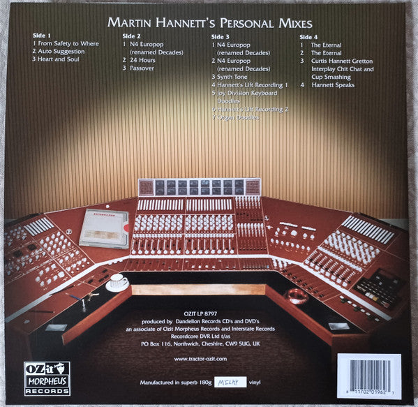 Martin Hannett's Personal Mixes | Mint (M) Mint (M)-