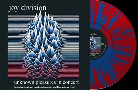 Joy Division - Unknown Pleasures In Concert (Limited Edition, Hand Numbered, White & Blue Splatter Colored Vinyl) [Import] | Mint (M) Mint (M)-