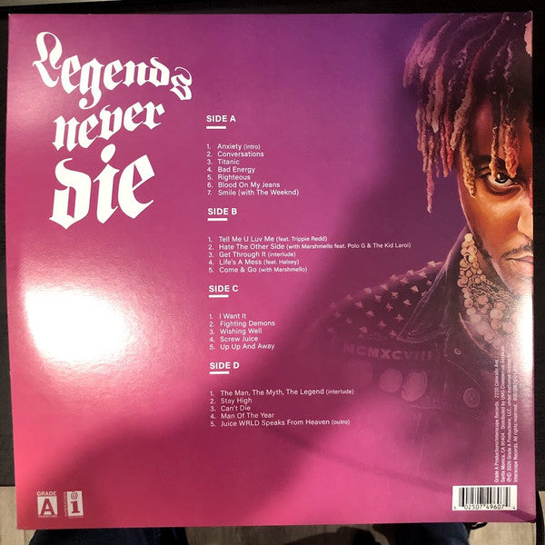 Juice WRLD - Legends Never Die | Mint (M) Mint (M)-