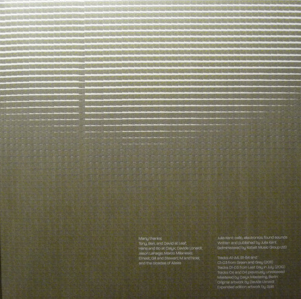 Julia Kent - Green And Grey (Expanded) | Mint (M) Mint (M)-