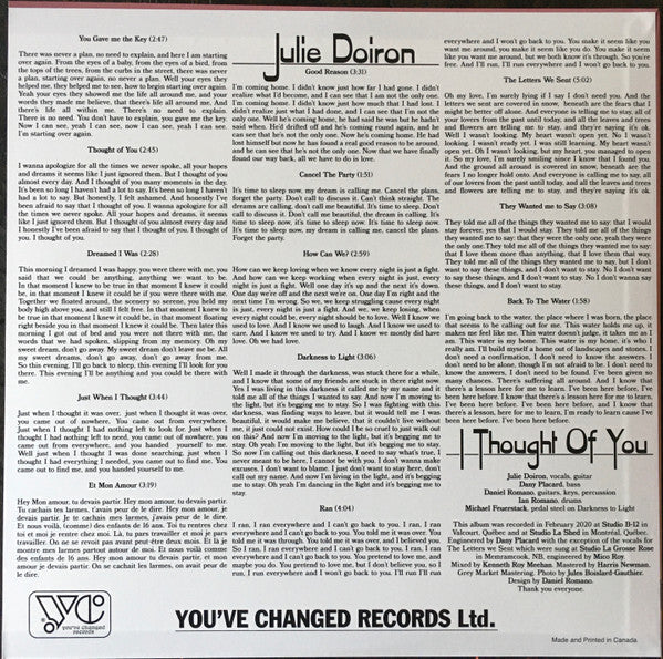 Julie Doiron - I Thought Of You | Mint (M) Mint (M)-