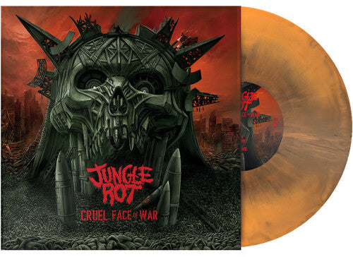 Jungle Rot - Cruel Face Of War [Black, Orange] |-