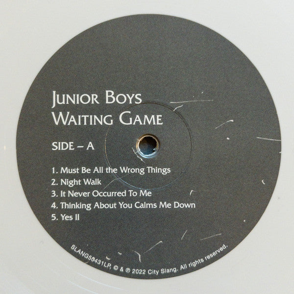Junior Boys - Waiting Game | Mint (M) Mint (M)-