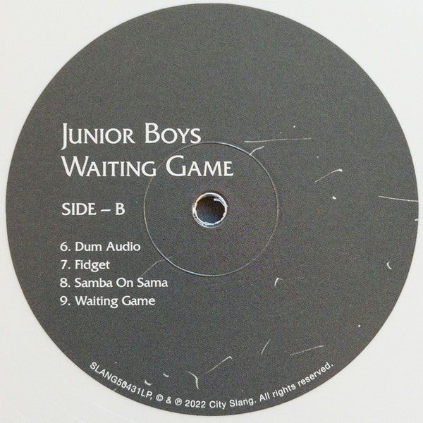 Junior Boys - Waiting Game | Mint (M) Mint (M)-
