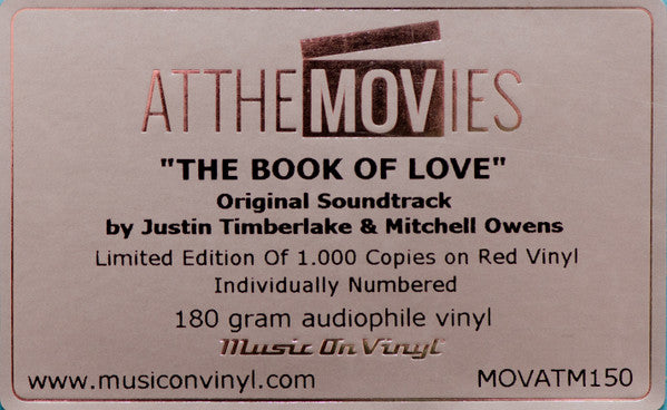 The Book Of Love (Original Motion Picture Soundtrack) | Mint (M) Mint (M)-