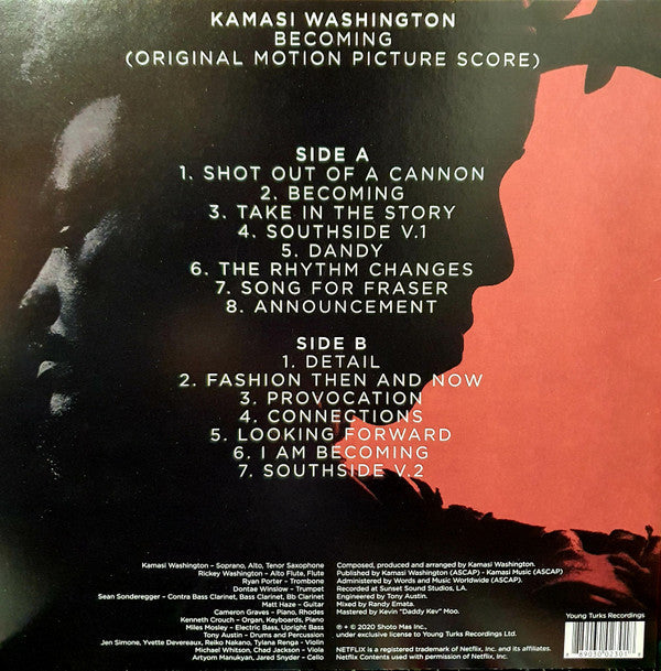 Kamasi Washington - Becoming (Music From The Netflix Original Documentary) | Mint (M) Mint (M)-