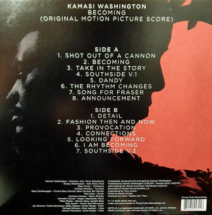 Kamasi Washington - Becoming (Music From The Netflix Original Documentary) | Mint (M) Mint (M)-
