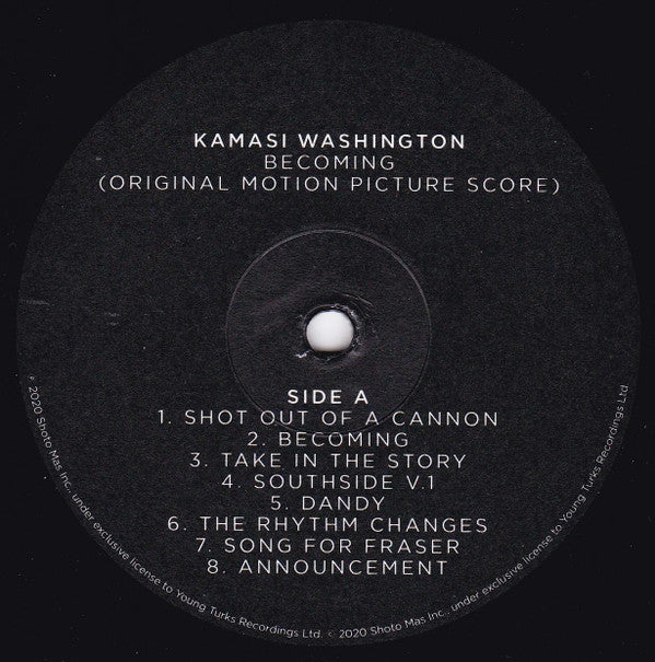 Kamasi Washington - Becoming (Music From The Netflix Original Documentary) | Mint (M) Mint (M)-