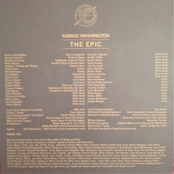 Kamasi Washington - The Epic | Mint (M) Mint (M)-
