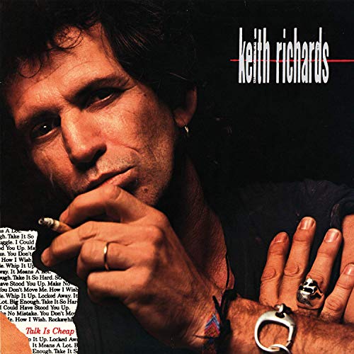 Keith Richards - TALK IS CHEAP (LIMITED EDITION RED VINYL) | Mint (M) Mint (M)-