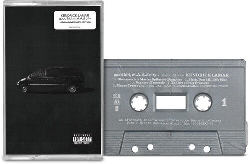Kendrick Lamar - good Kid, M.A.A.D City (10th Anniversary Edition) [Black Cassette] [Explicit Content] | Mint (M) Mint (M)-
