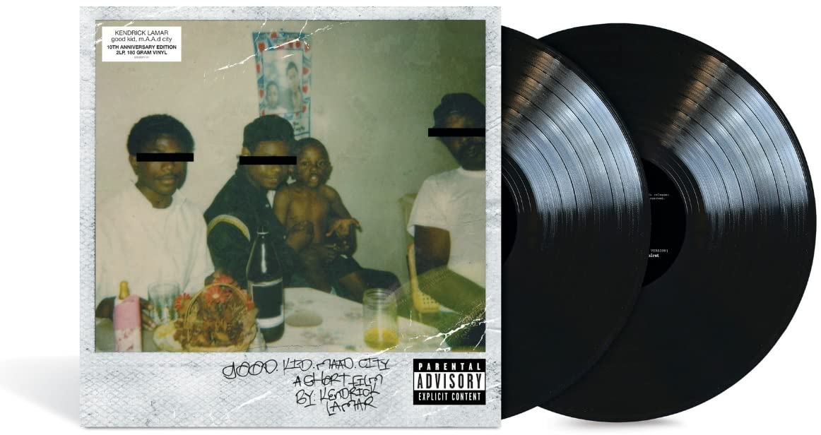 Kendrick Lamar - Good Kid, M.A.A.d City (10th Anniversary Edition) [Explicit Content] (2 Lp's) |-