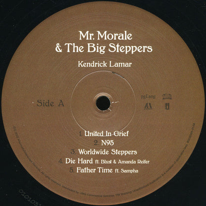 Kendrick Lamar Mr. Morale & The Big Steppers pgLang, Top Dawg Entertainment, Aftermath Entertainment, Interscope Records 2xLP, Album, 180 Mint (M) Mint (M)-