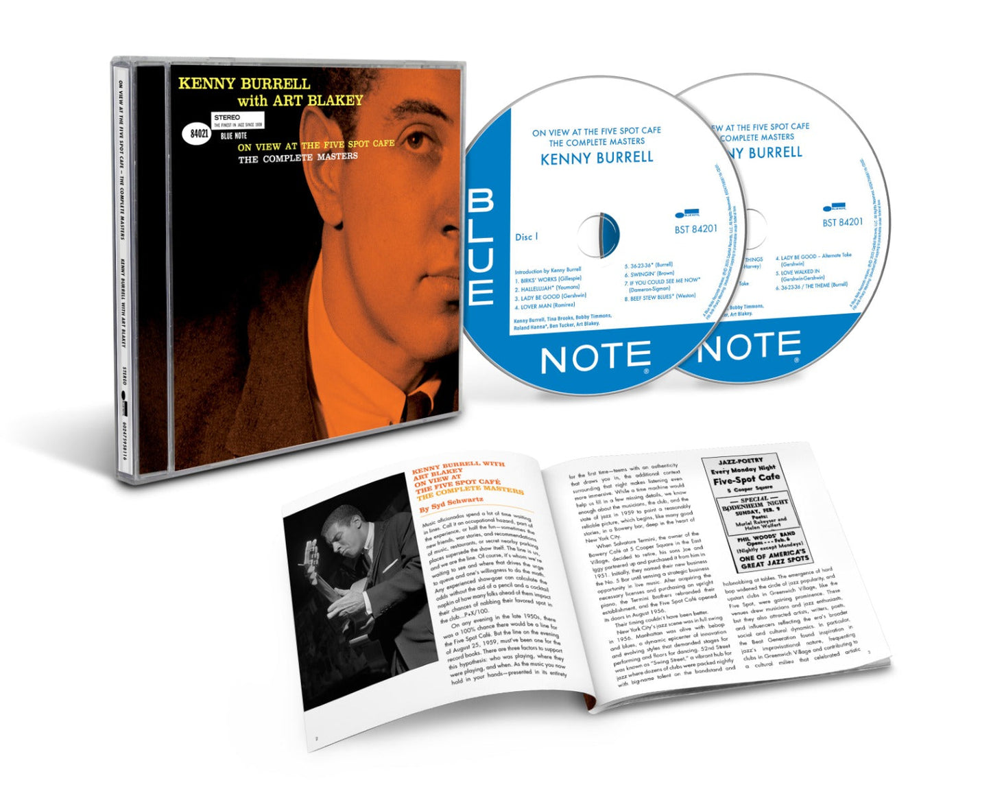 Kenny Burrell With Art Blakey - On View At The Five Spot Cafe: The Complete Masters (Blue Note Tone Poet Series) [2 Cd] |-