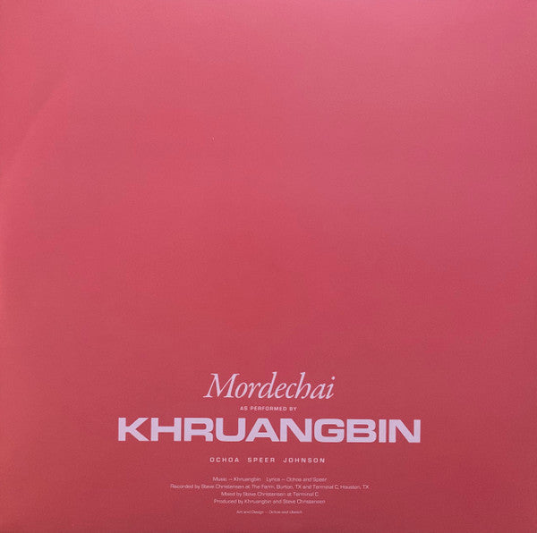Khruangbin - Mordechai (VINYL) | Mint (M) Mint (M)-