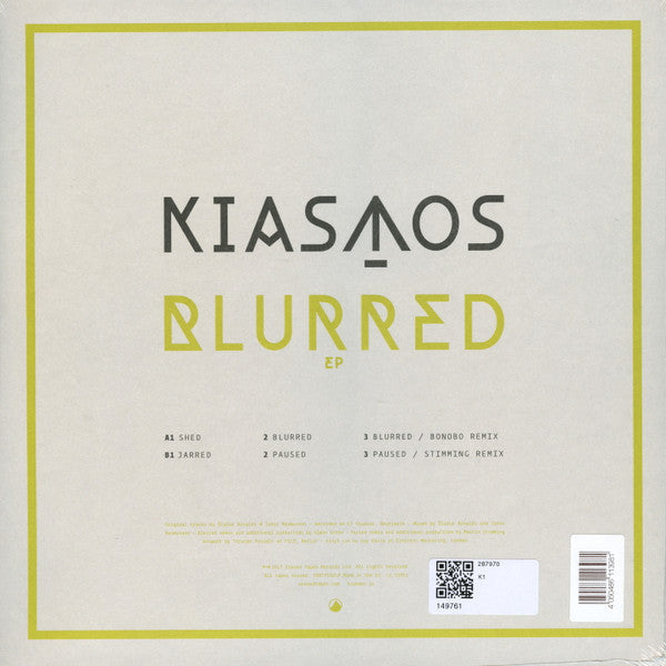 Kiasmos - Blurred EP | Mint (M) Mint (M)--