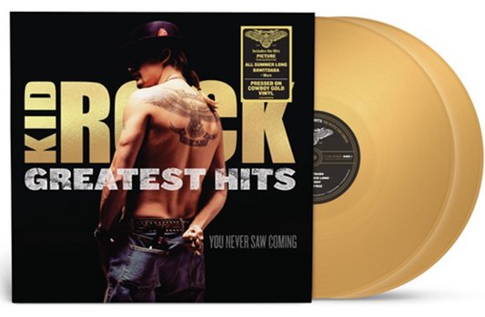 Kid Rock - Greatest Hits: You Never Saw Coming (Limited Edition, "Cowboy" Gold Colored Vinyl) [Import] (2 Lp's) | Mint (M) Mint (M)-