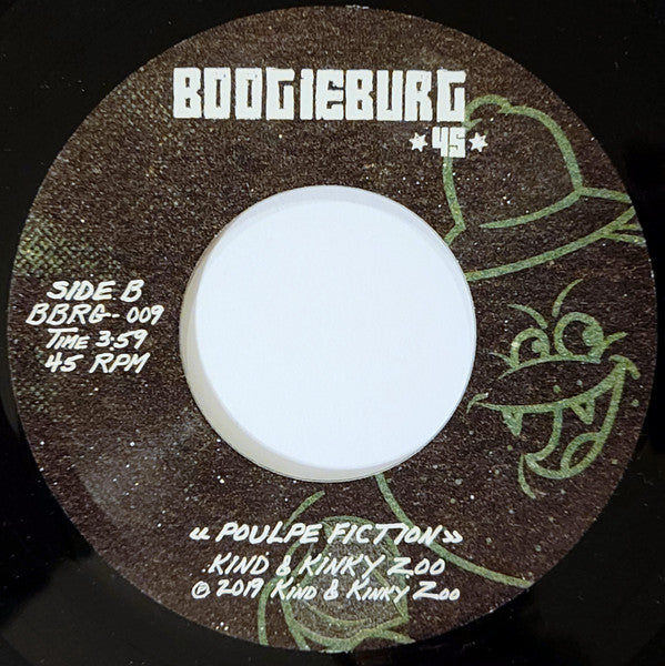 Kind & Kinky Zoo (7" VINYL) - Seven Noisettes / Poulpe Fiction | Mint (M) Generic-