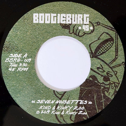 Kind & Kinky Zoo (7" VINYL) - Seven Noisettes / Poulpe Fiction | Mint (M) Generic-