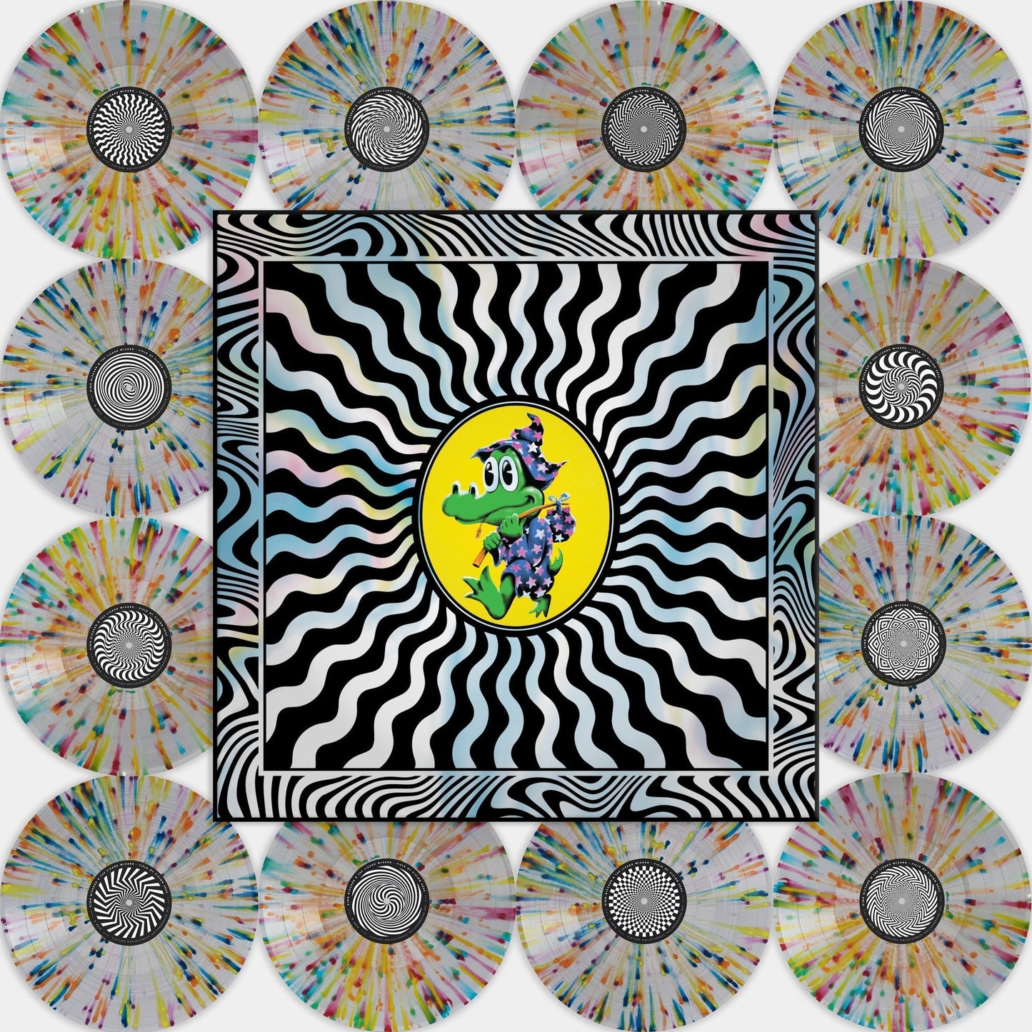 King Gizzard and the Lizard Wizard - Field Of Vision '25 (Rainbow Splatter VINYL 12xLP Foil Box Set Reverberation Appreciation Soc RVRB-111) | NEW-