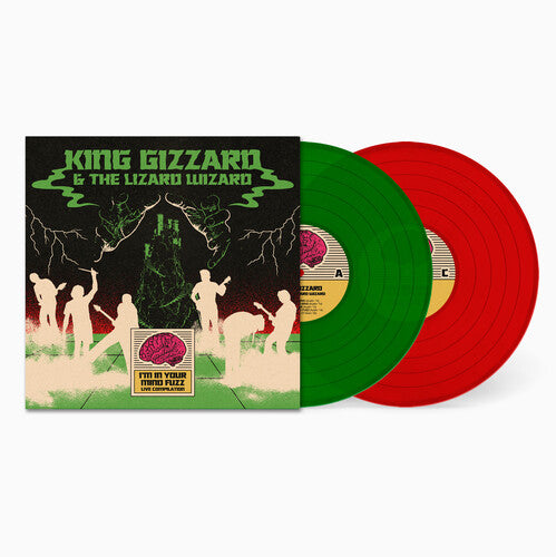 King Gizzard And The Lizard Wizard - I'm In Your Mind Fuzz Live (CLEAR RED/GREEN 2xVINYL) | Mint (M) Mint (M)-