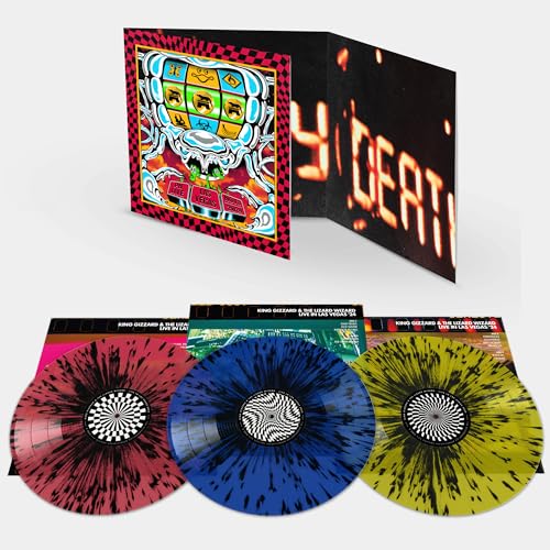 King Gizzard And The Lizard Wizard - King Gizzard Live In Las Vegas '24 (Triple Gatefold) (3x Splatter Vinyl) | Mint (M) Mint (M)-