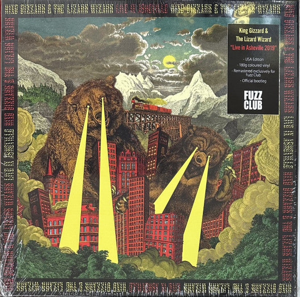 King Gizzard And The Lizard Wizard - Live In Asheville 2019 | Mint (M) Mint (M)-