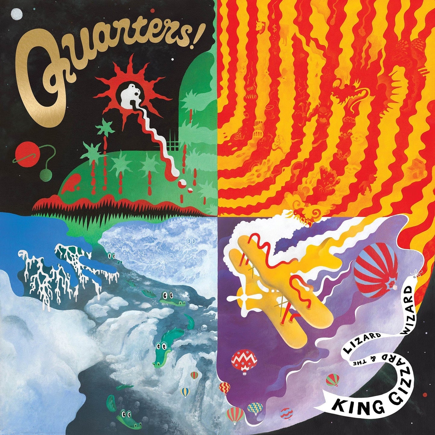 King Gizzard & The Lizard Wizard - Quarters! [LP] | Mint (M) Mint (M)-