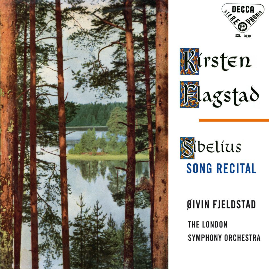 Kirsten Flagstad , The London Symphony Orchestra, - Sibelius Song Recital |-