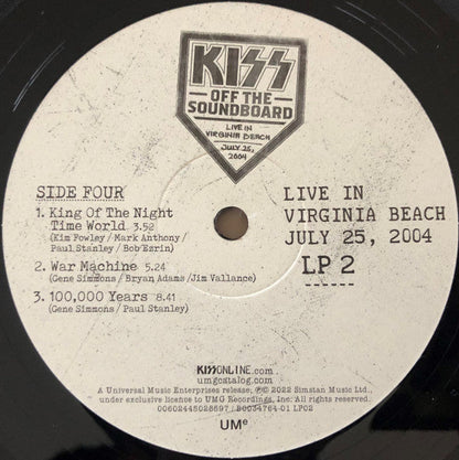 Kiss - Off The Soundboard Live In Virginia Beach July 25, 2004 | Mint (M) Mint (M)-